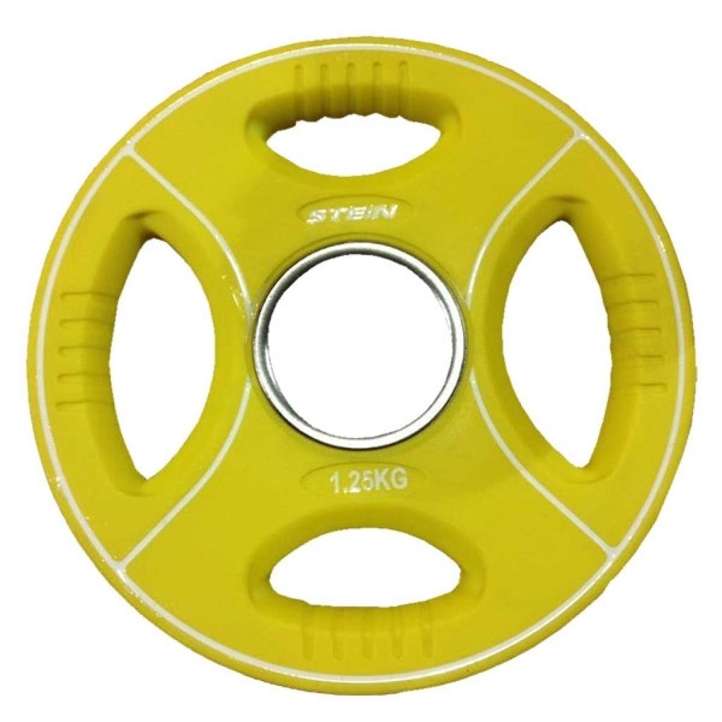 Диск для штанги Stein Поліуретановий 1,25 кг (DB6092-1.25) - зображення 1