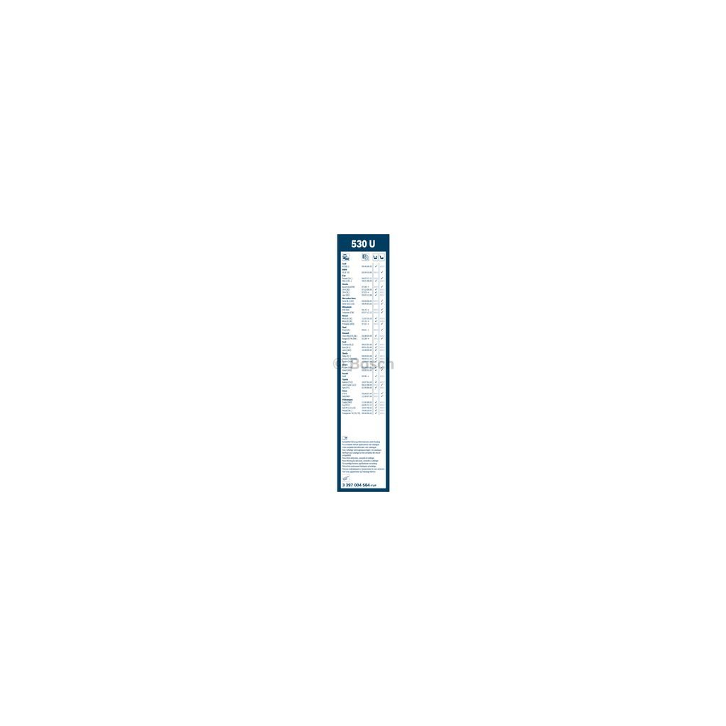 Щітка склоочисника Bosch 3397004584 (3 397 004 584) - зображення 3