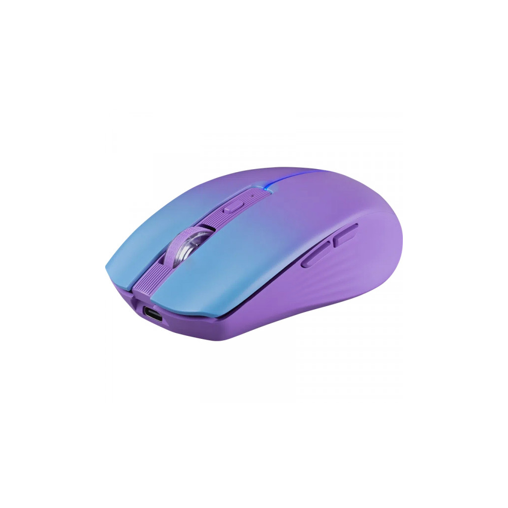 Мишка Defender Mystery MM301 LED Wireless/Bluetooth Violet (52301) - зображення 2