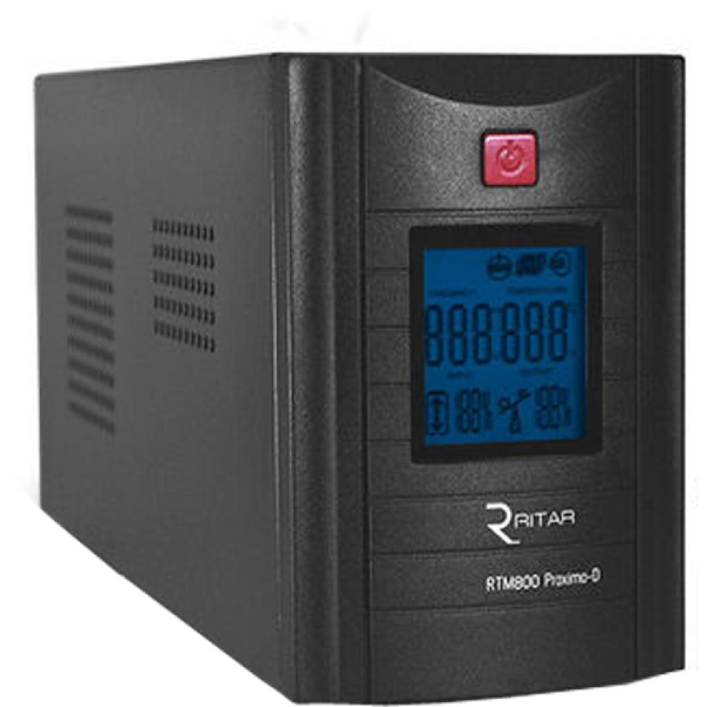 Пристрій безперебійного живлення Ritar RTM800 (480W) Proxima-D (RTM800D) - зображення 1