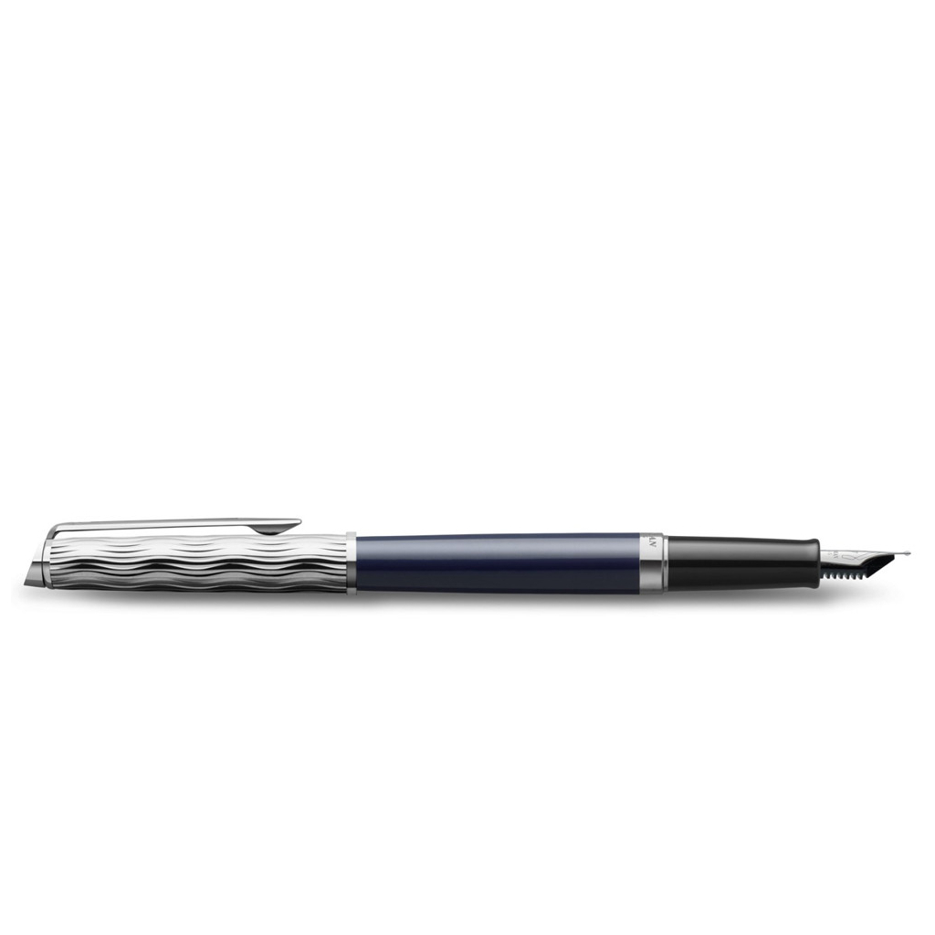 Ручка пір'яна Waterman HEMISPHERE LEssence du Bleu PT  FP F (12 088) - зображення 4