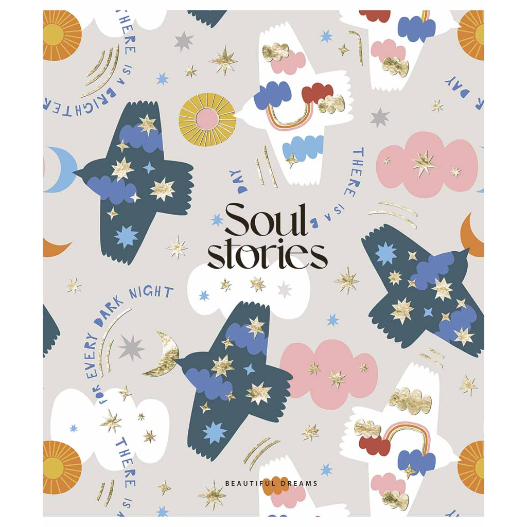 Зошит Школярик Soul stories 80 аркушів клітинка (080-3202K) - зображення 3