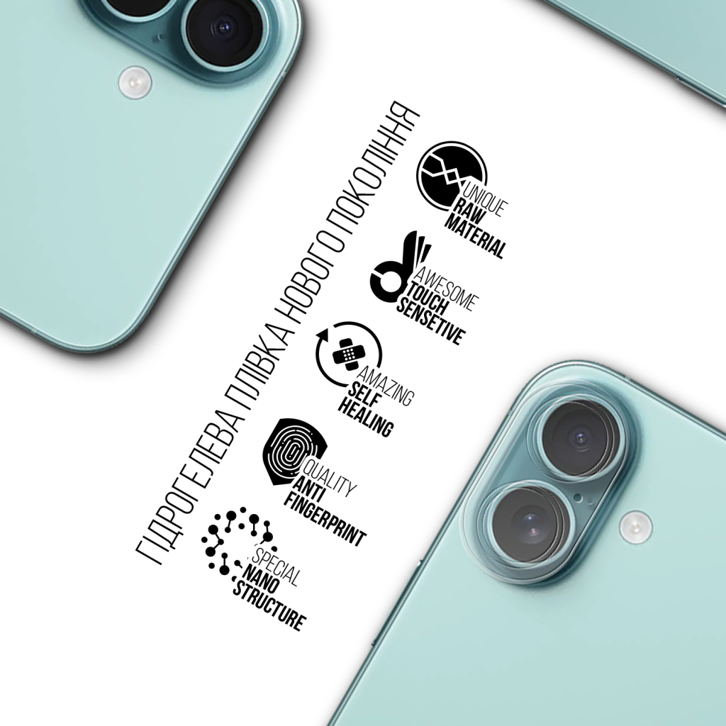 Плівка захисна Armorstandart for Camera Apple iPhone 16 Plus 6pcs (ARM79598) - зображення 2