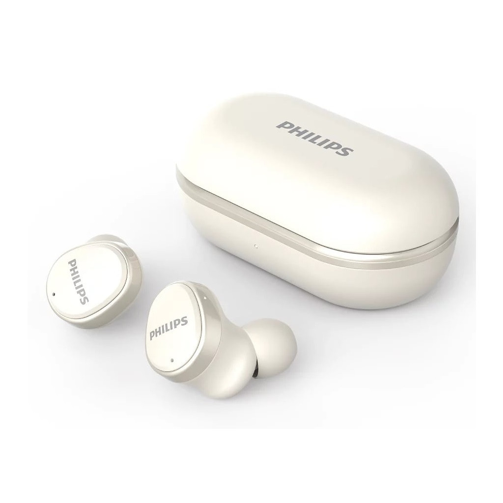Навушники Philips TAT4556 TWS ANC IPX4 Touch control Mic White (TAT4556WT/00) - зображення 1