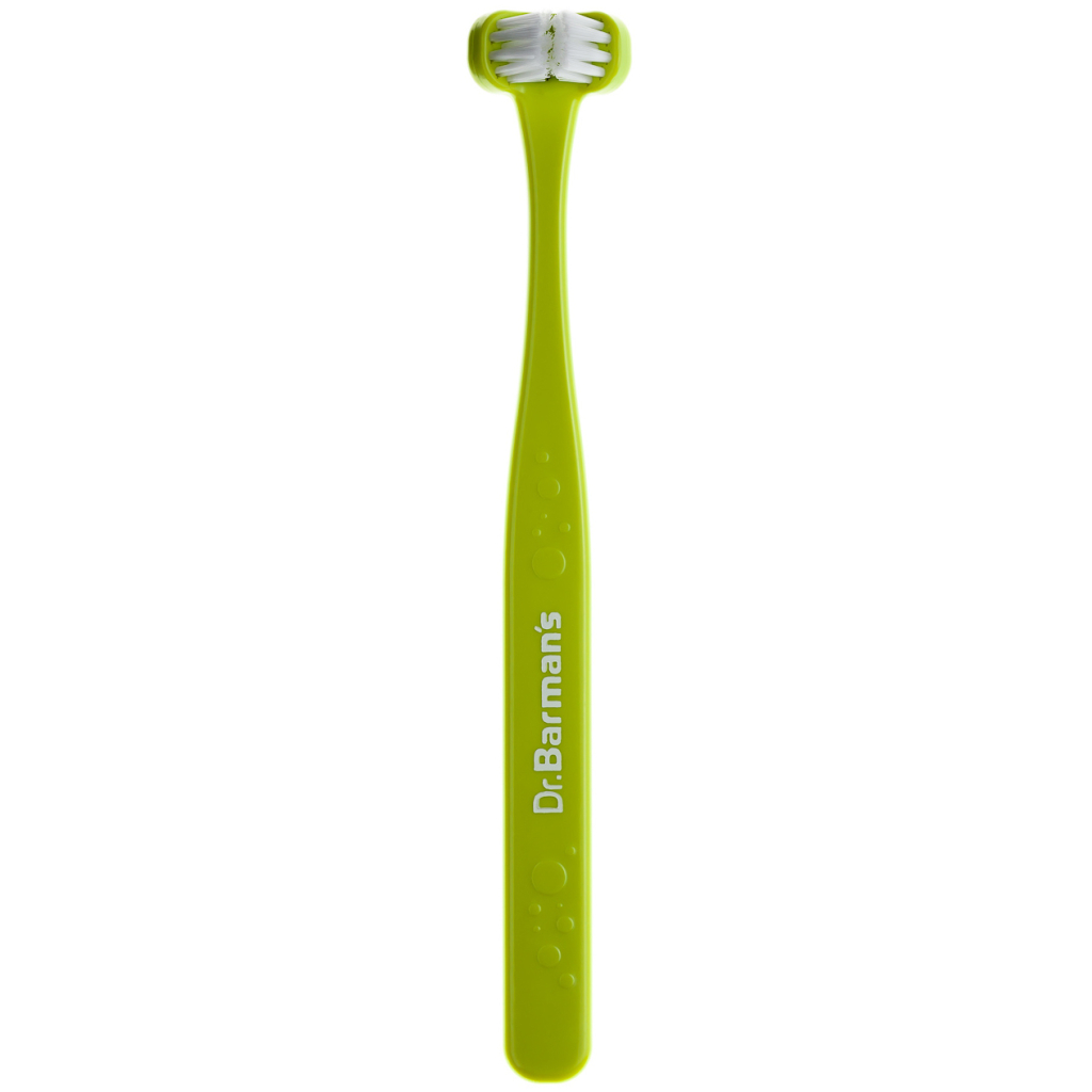 Дитяча зубна щітка Dr. Barman's Superbrush (Dentaco AG), 9603210000, тристороння (від 0-6 років), салатова (8.121/5) - изображение 1