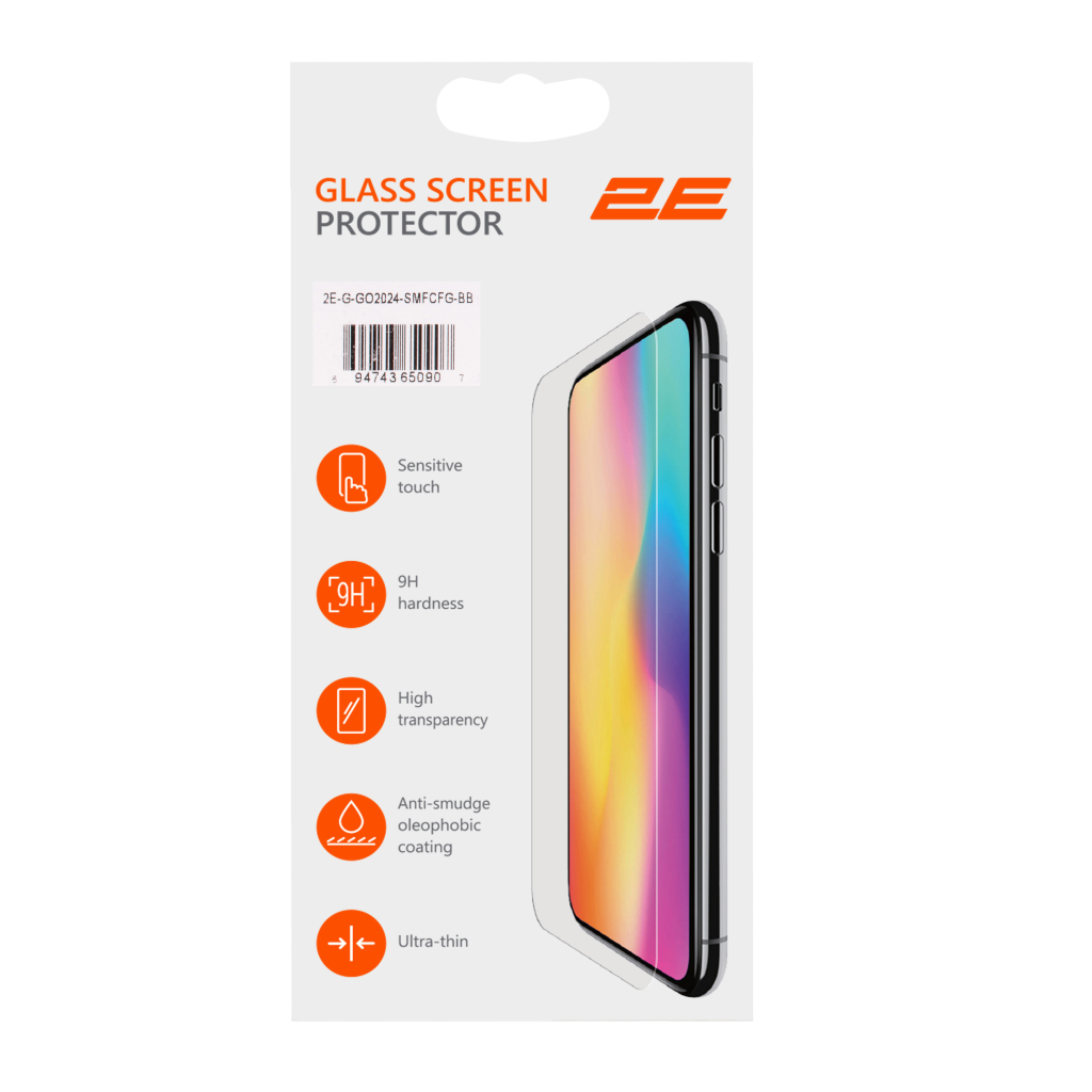 Скло захисне 2E TECNO Spark Go 2024 (BG6) 2.5D FCFG black (2E-G-GO2024-SMFCFG-BB) - зображення 6