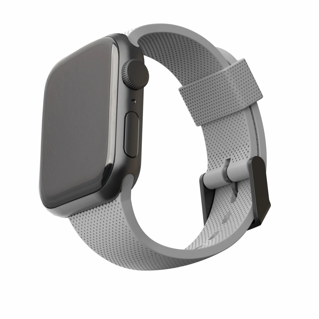 Ремінець до смарт-годинника UAG [U] для Apple Watch 44/42 Dot Silicone, Grey (19249K313030) - зображення 2