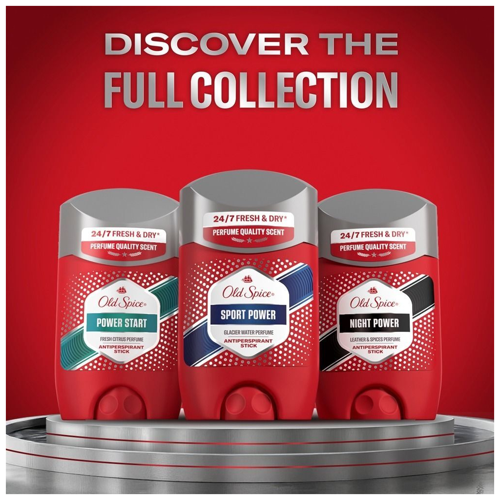 Дезодорант Old Spice Power Start 50 мл (8700216658966) - зображення 8