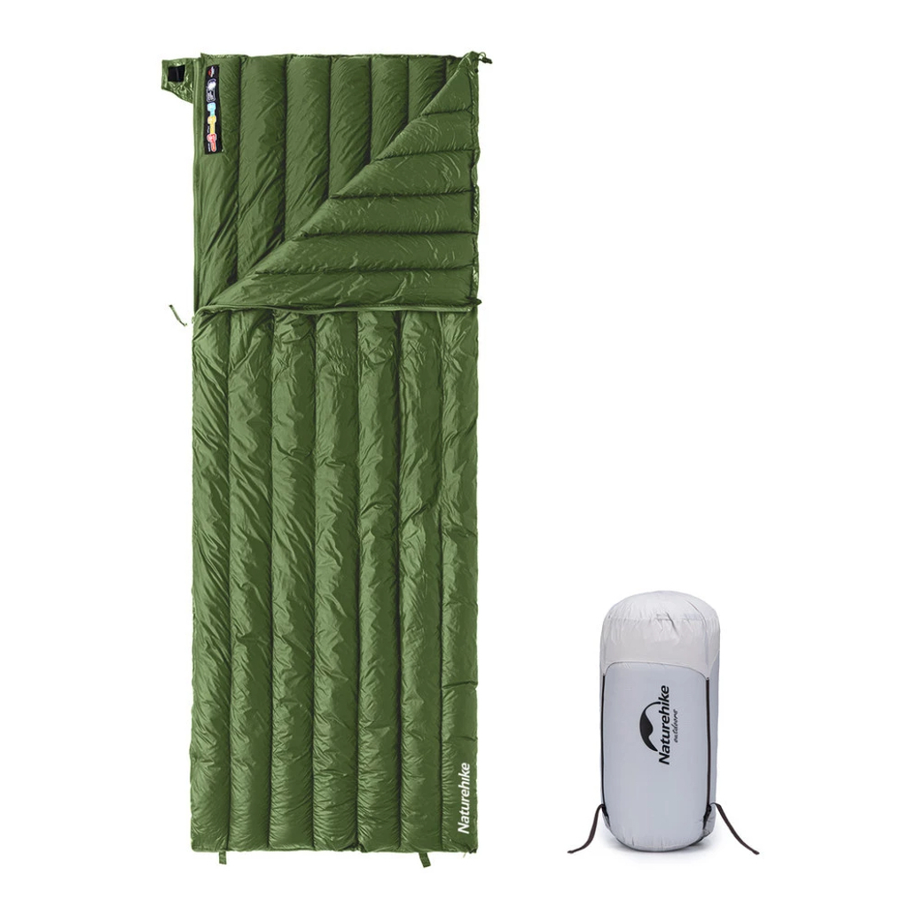 Спальний мішок Naturehike CWM295 CNK2300SD013, зелений (6976023920882) - зображення 1