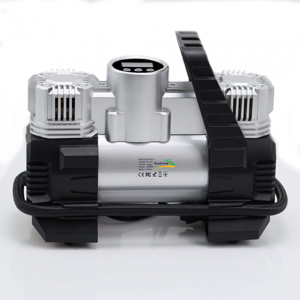 Автомобільний компресор Aspiring Airflow 3 metal 85L 180W - зображення 4