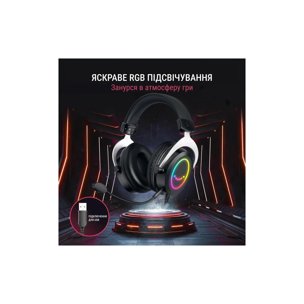 Навушники Fifine H3 RGB Black (H3) - зображення 10
