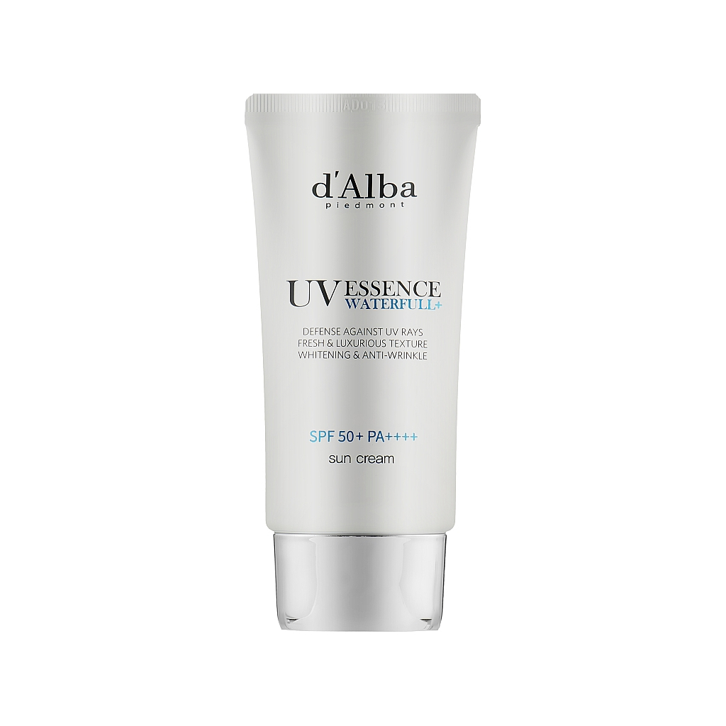 Засіб від засмаги D'Alba Waterfull Essence Sun Cream SPF 50+ PA++++ Сонцезахисна есенція-крем 50 мл (8809222847101) - зображення 2