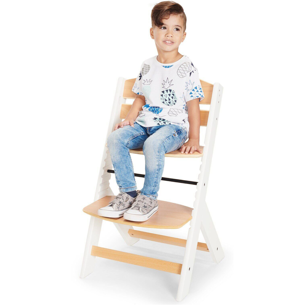 Стілець для годування Kinderkraft Enock White Wood (5902533915088) - зображення 7