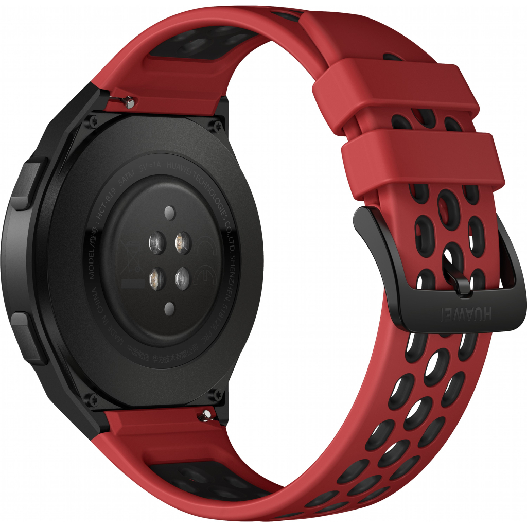 Смарт-годинник Huawei Watch GT 2e Lava Red Hector-B19R SpO2 (55025274) - зображення 4
