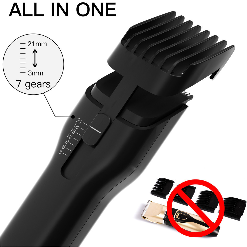 Машинка для стрижки Xiaomi BOOST SET Black - зображення 5