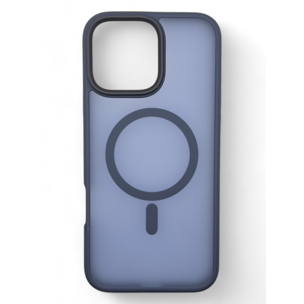 Чохол до мобільного телефона BeCover Metal Buttons Case (MagSafe) для Apple iPhone 16 Pro Max Blue (712100) - зображення 1
