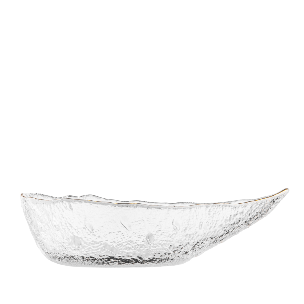 Салатник Ardesto Leaf 17.5см, скло, прозорий (AR5008) - зображення 3