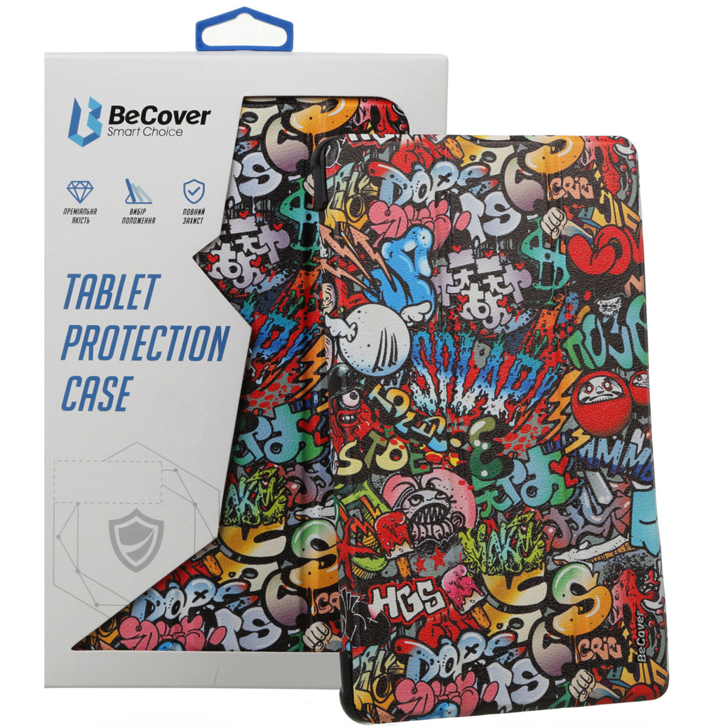 Чохол до планшета BeCover Flexible TPU Mate Samsung Galaxy Tab S10 FE (SM-X520/SM-X526) 10.9" Graffiti (713270) - изображение 11