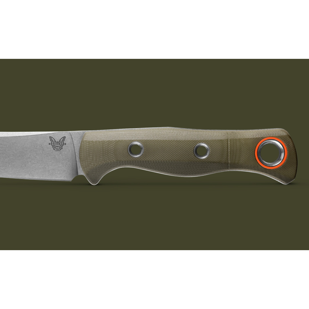 Ніж Benchmade Meatcrafter Olive G10 (15500-3) - зображення 9