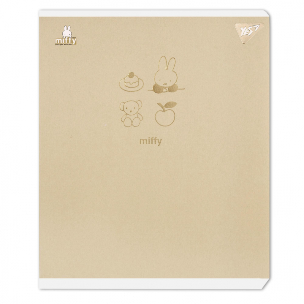 Зошит Yes Gold Miffy А5 24 аркушів клітинка (767537) - изображение 11