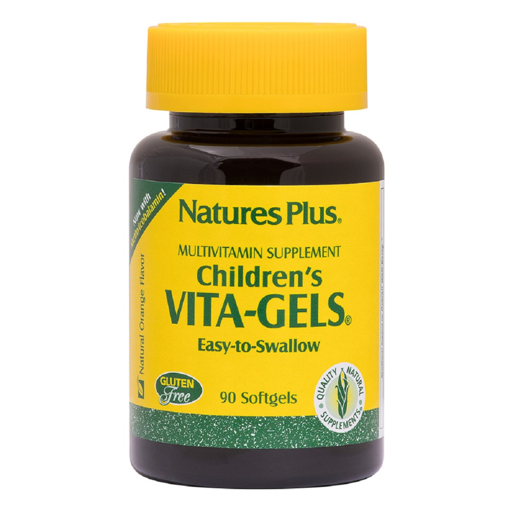 Вітамінно-мінеральний комплекс Natures Plus Комплекс Вітамінів Для Дітей, 90 гелевих капсул (NAP-02998) - зображення 1