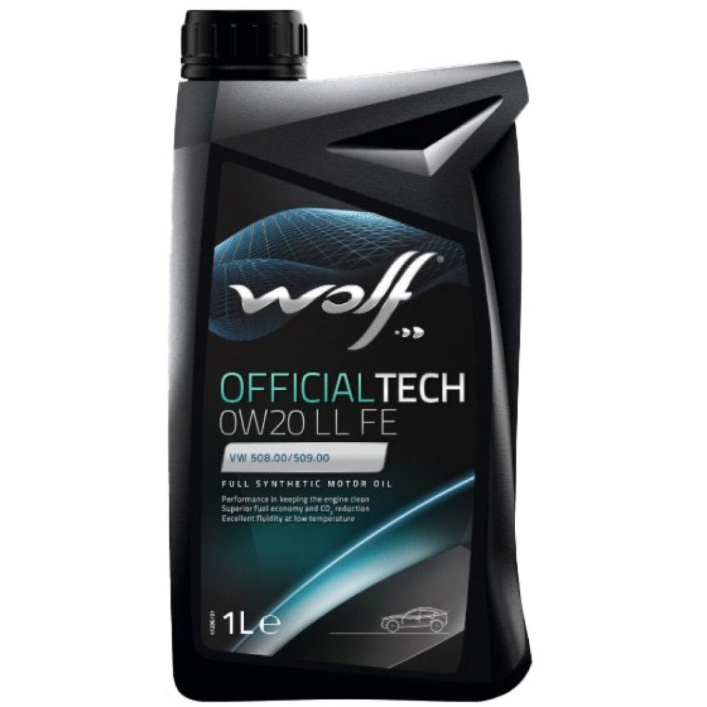 Моторна олива Wolf OFFICIALTECH 0W20 LL FE 1л (8331138) - зображення 1