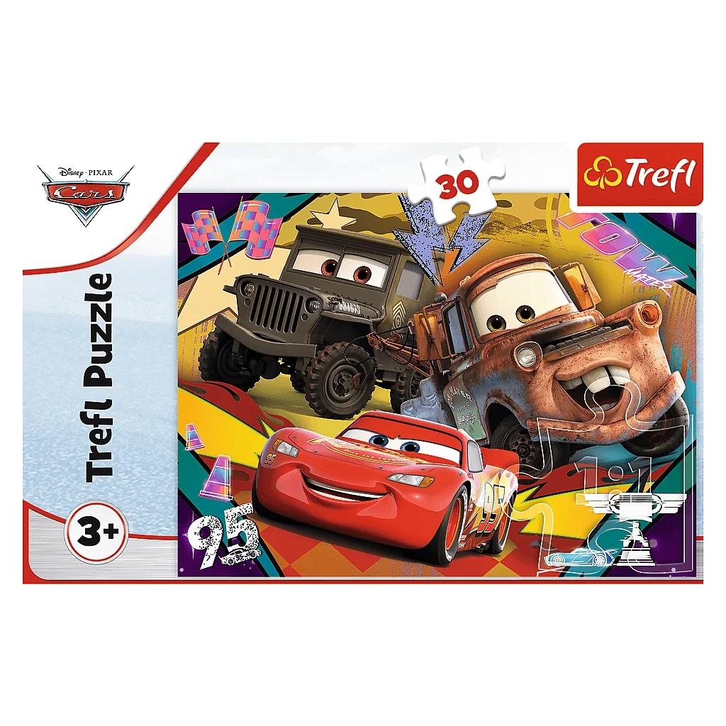 Пазл Trefl Cars Швидкісні машини 30 елементів (5900511182934) - зображення 3