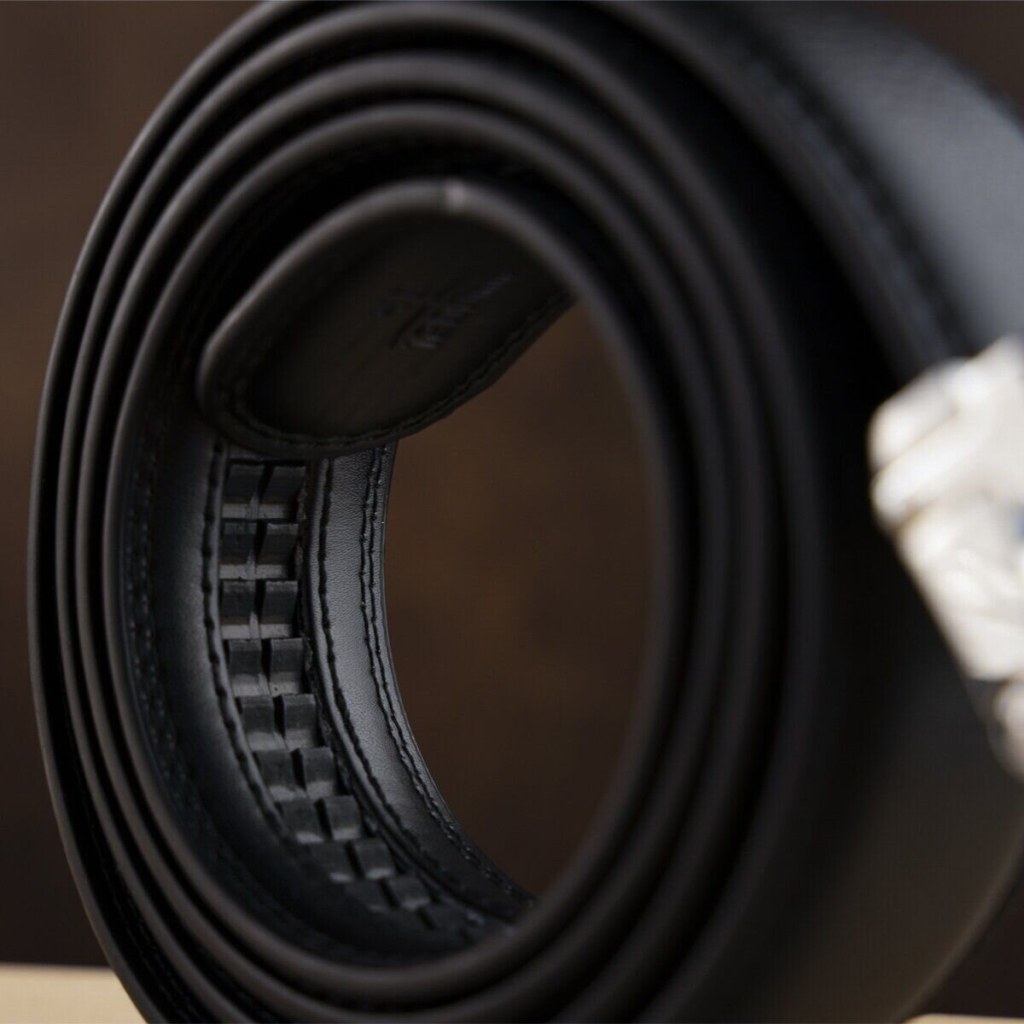 Ремінь Vintage Чоловічий тонкий Чорний (20312) - зображення 7
