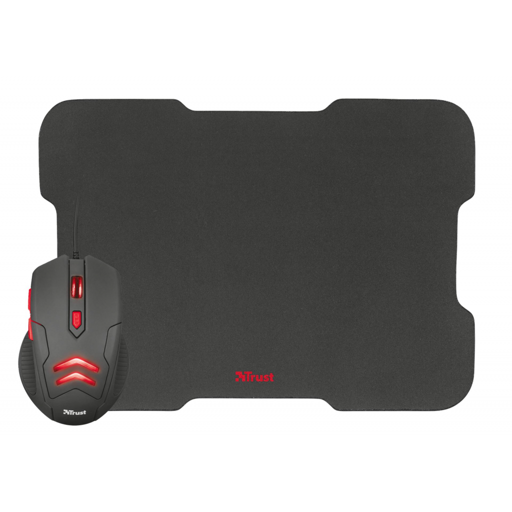 Мишка Trust Ziva Gaming mouse with Mouse pad (21963) - зображення 1