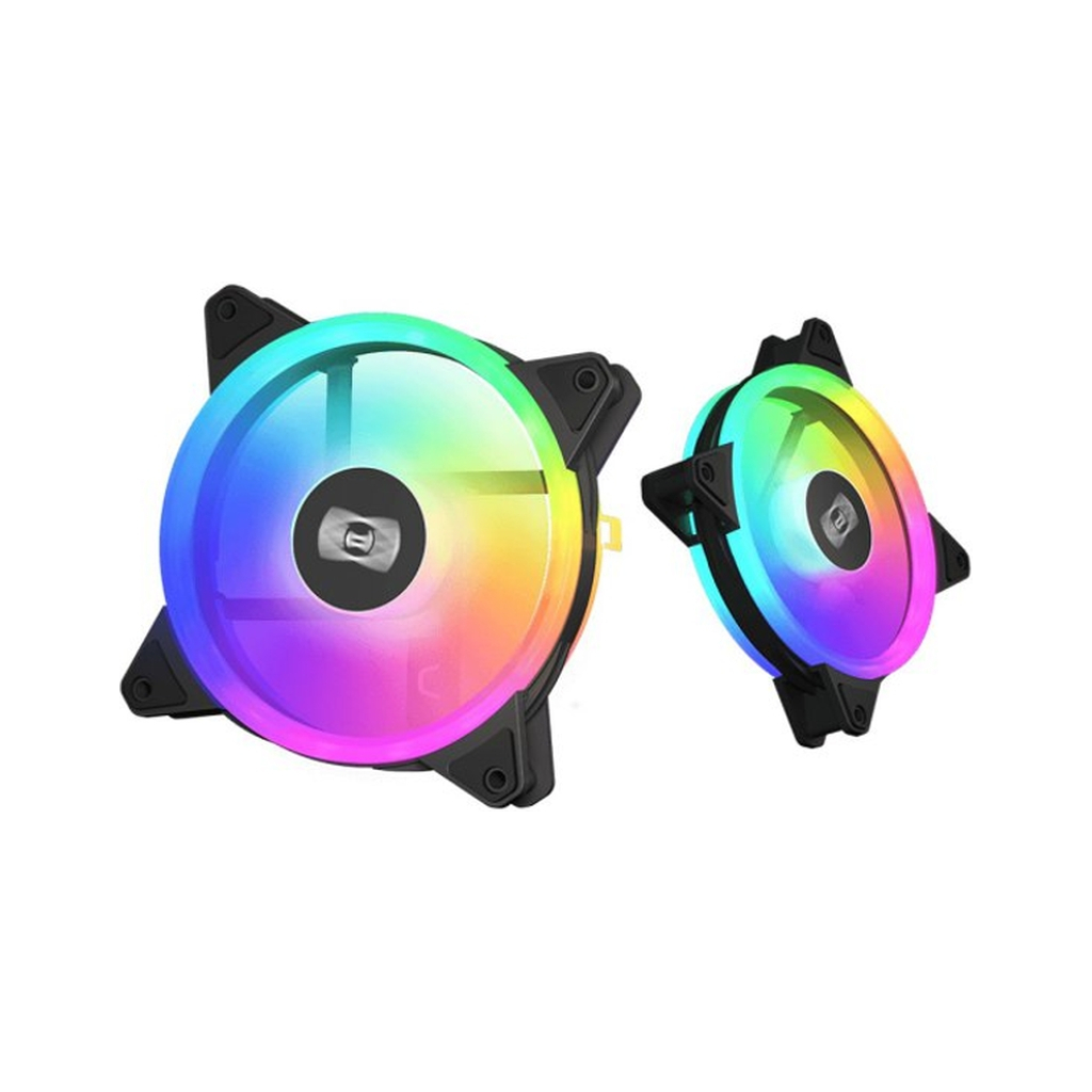 Кулер до корпусу PcCooler F3 T120 ARGB BK 3IN1 - зображення 4