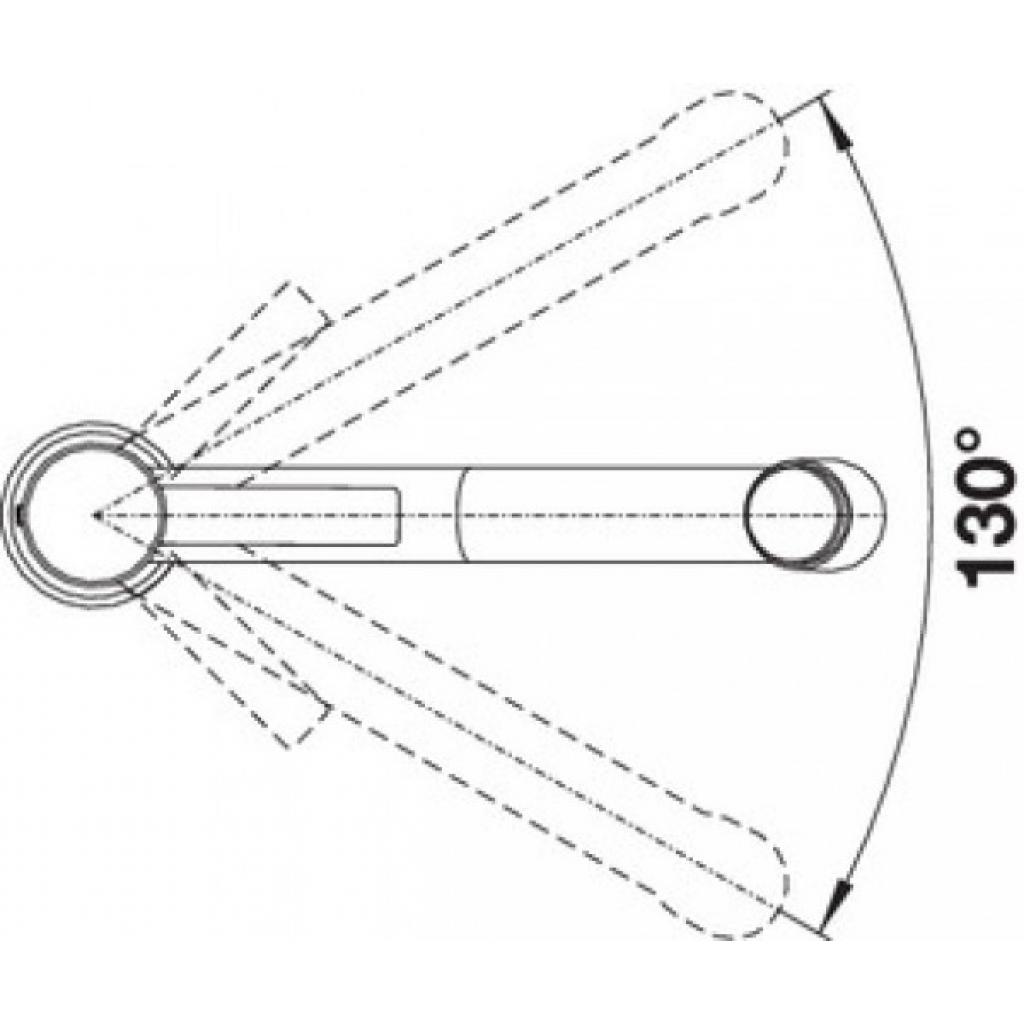 Змішувач Blanco AMBIS-S НЕРЖ (523119) - зображення 4