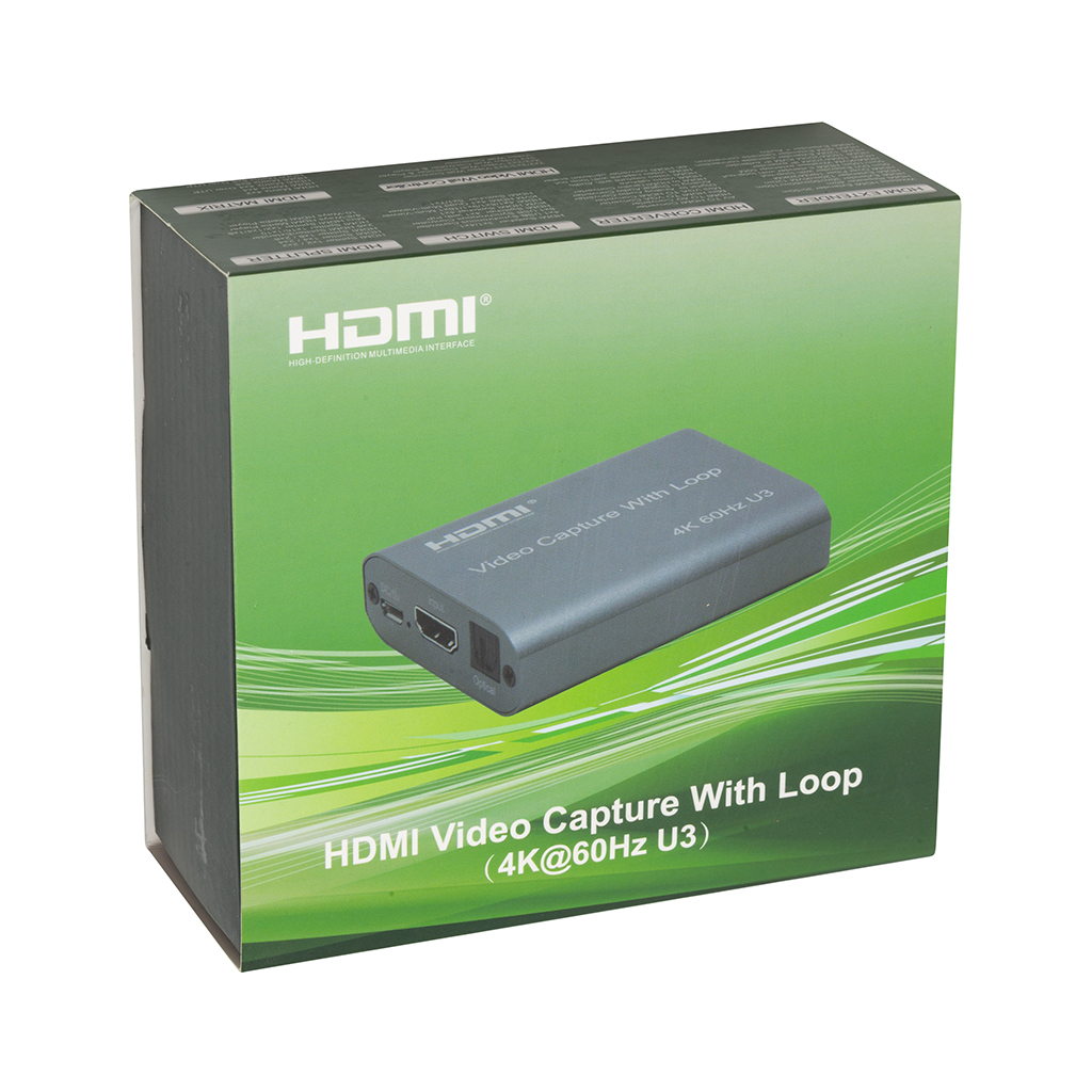 Пристрій захоплення відео PowerPlant HDVC8 HDMI USB3.0 4k/60hz (CA914180) - изображение 3