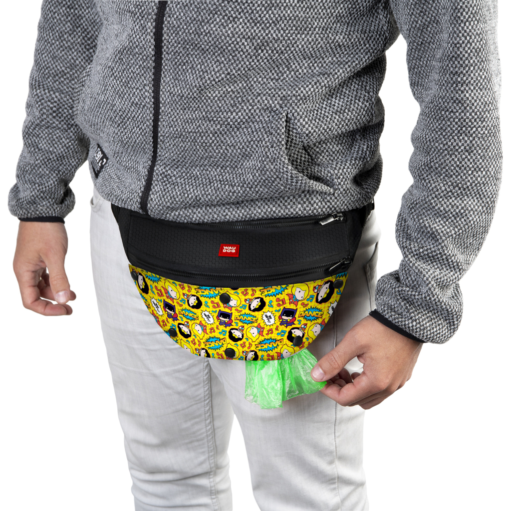 Поясна сумка-бананка для собак WAUDOG Family "Супермен 1" 33х17х10 см (1533-0156) - зображення 4