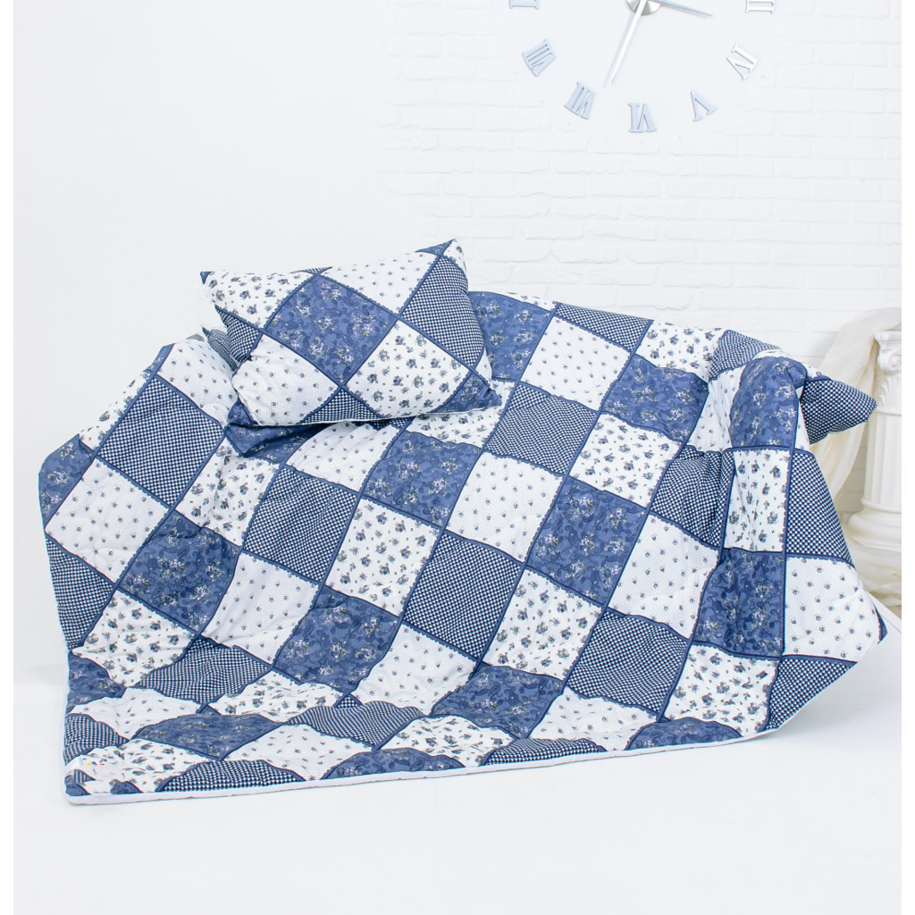 Ковдра MirSon Набір антиалергенний BamBoo Зима №3632 Print Line Sequoia + подушка середня 200х220+50х70 (2200004839950) - зображення 3