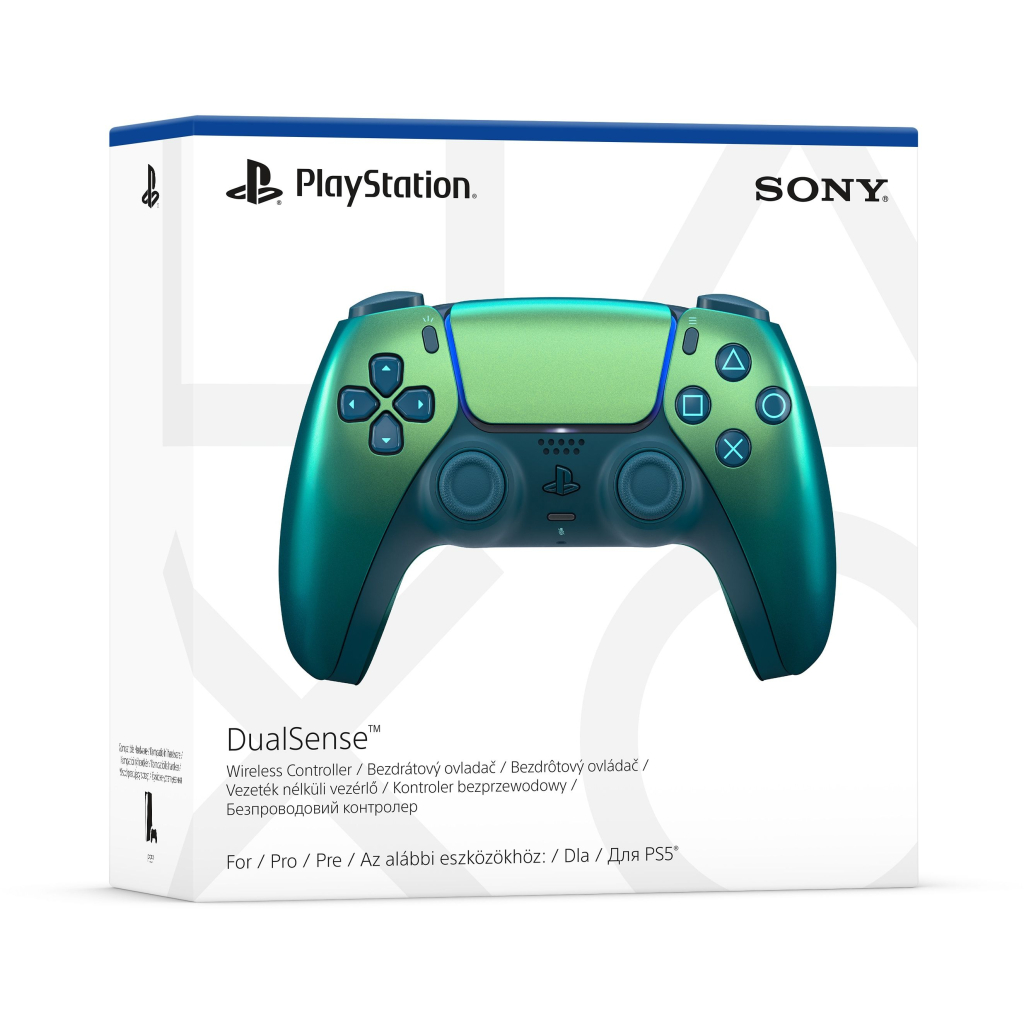 Геймпад Sony Playstation DualSense Bluetooth PS5 Chrome Teal (1000044461) - зображення 3