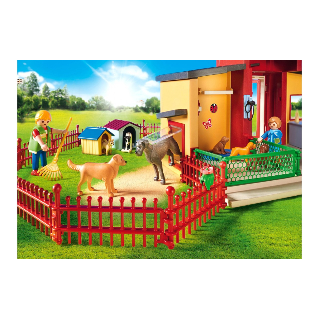 Конструктор Playmobil City life Готель «Маленькі лапки» для домашніх тварин (9275) - зображення 4