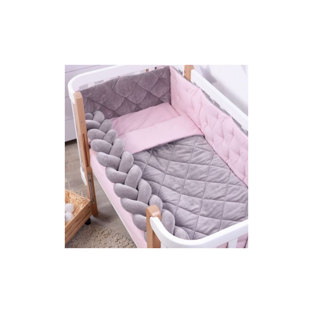 Дитячий постільний набір Верес Velour Taupe-ros (218.02) - зображення 2