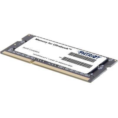 Модуль пам'яті для ноутбука SoDIMM DDR3L 4GB 1600 MHz Patriot (PSD34G1600L2S) - зображення 3