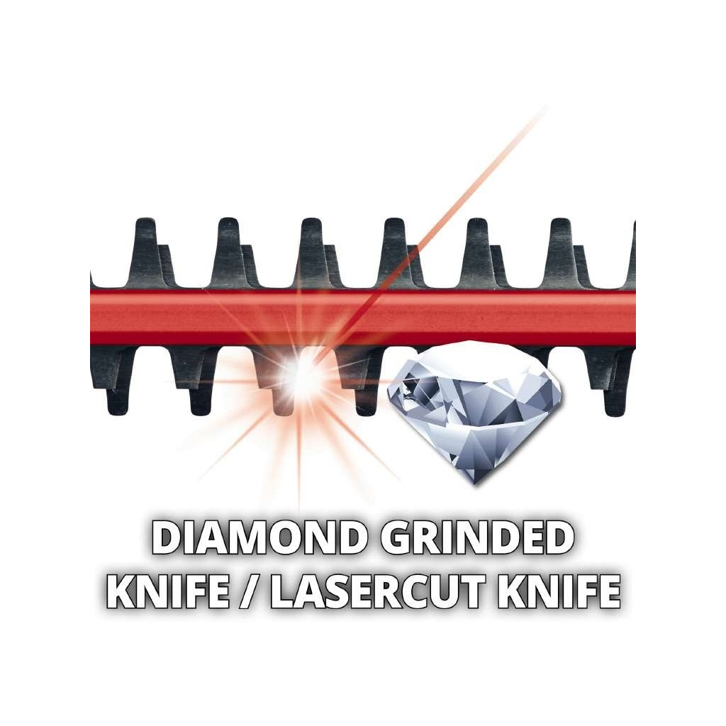 Кущоріз Einhell телескопічний GC-HH 5056 500Вт, 56/47мм, шаг 20мм, штанга 1.7-2.5м (3403870) - зображення 7