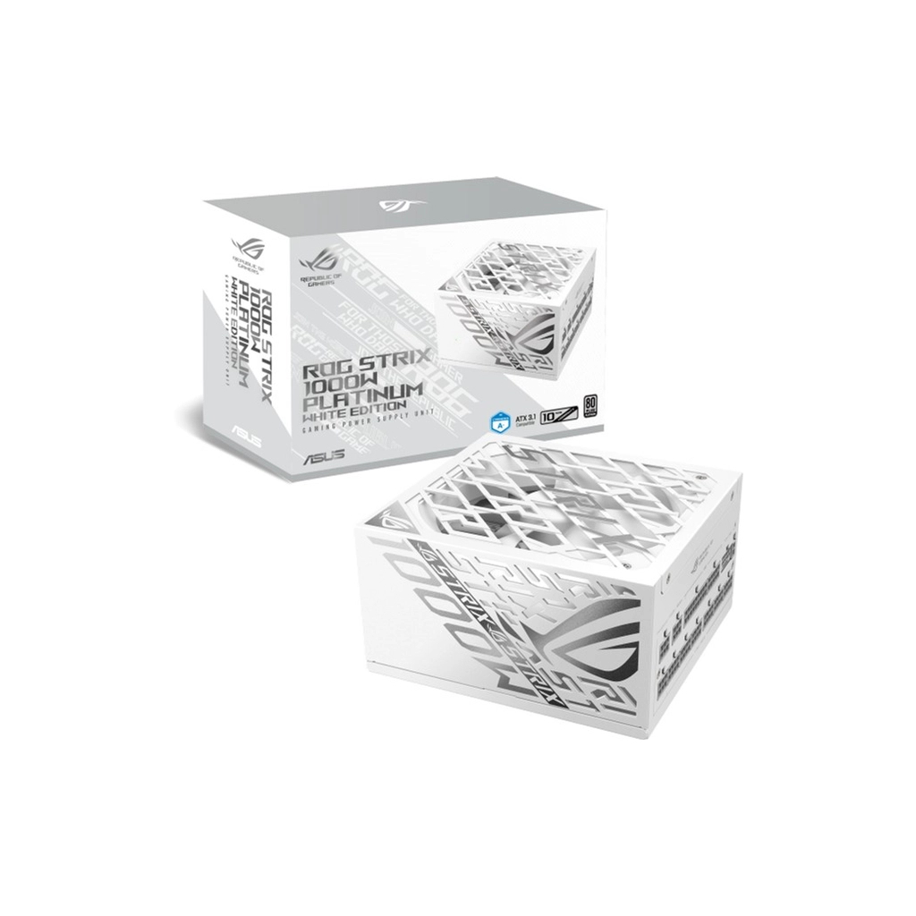 Блок живлення ASUS 1000W ROG Strix Platinum White Edition (90YE00W4-B0NA00) - зображення 12