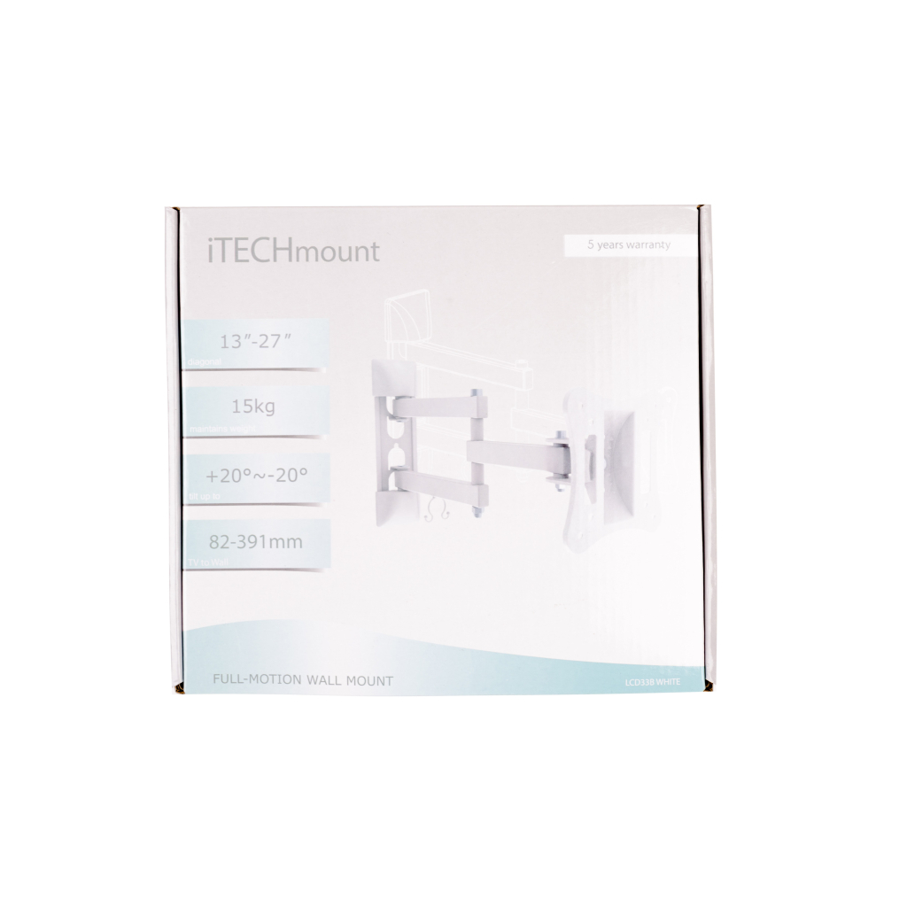 Кронштейн ITech LCD32B WHITE - зображення 2