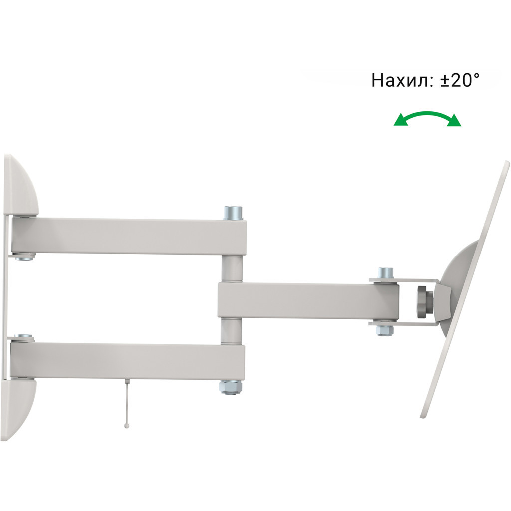 Кронштейн ITech LCD53B WHITE - зображення 11