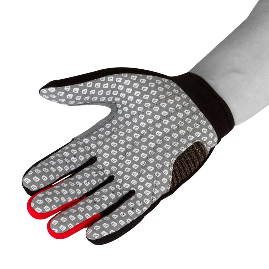 Велорукавиці PowerPlay 6662 Black/Red S (PP_6662_S_Red) - зображення 3