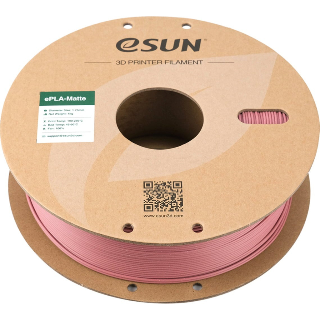 Пластик для 3D-принтера eSUN ePLA-Matte, 1,75мм, 1кг, purple morandi (ePLA-Matte-P175MP1) - зображення 3