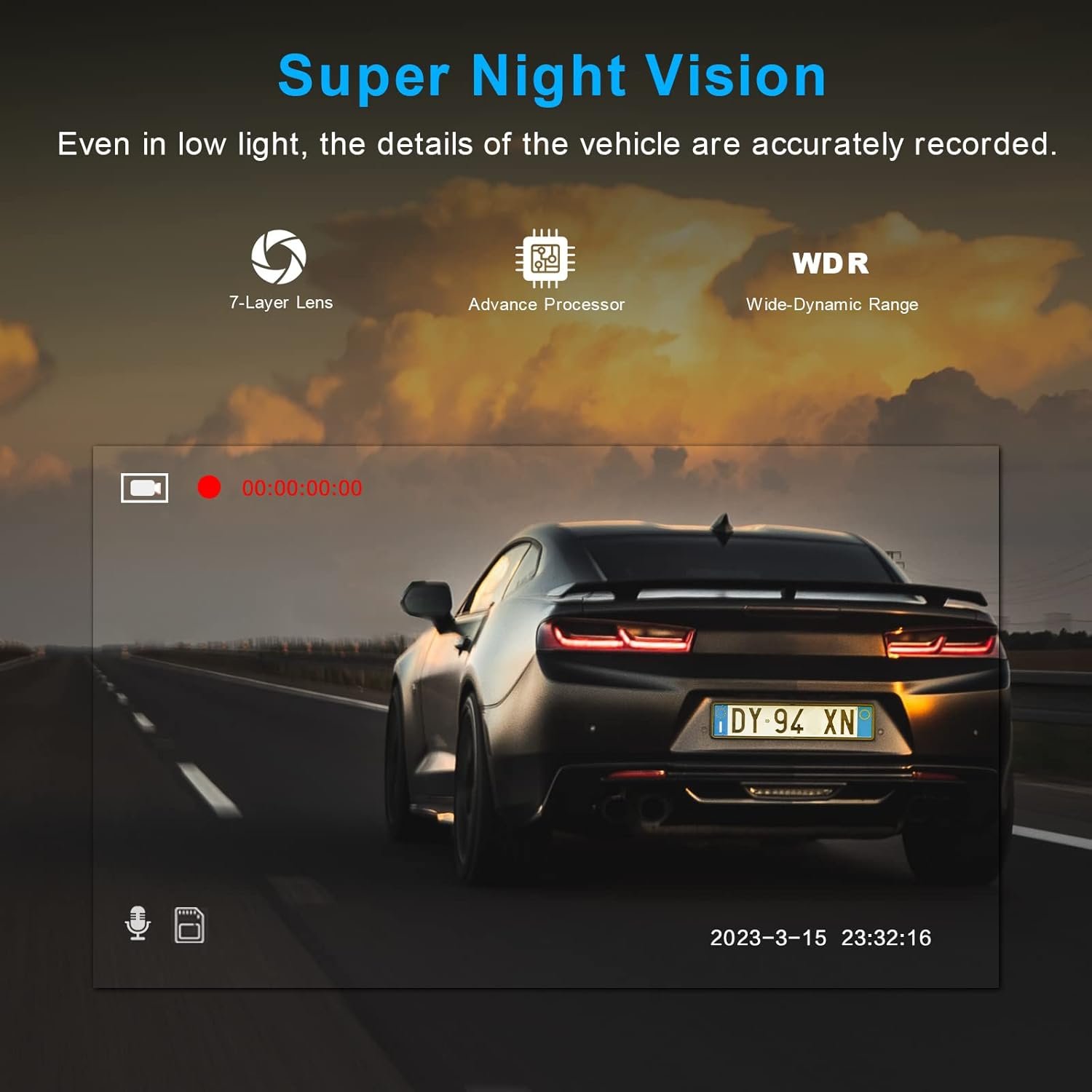 Відеореєстратор WeBeqer A7 - зображення 3