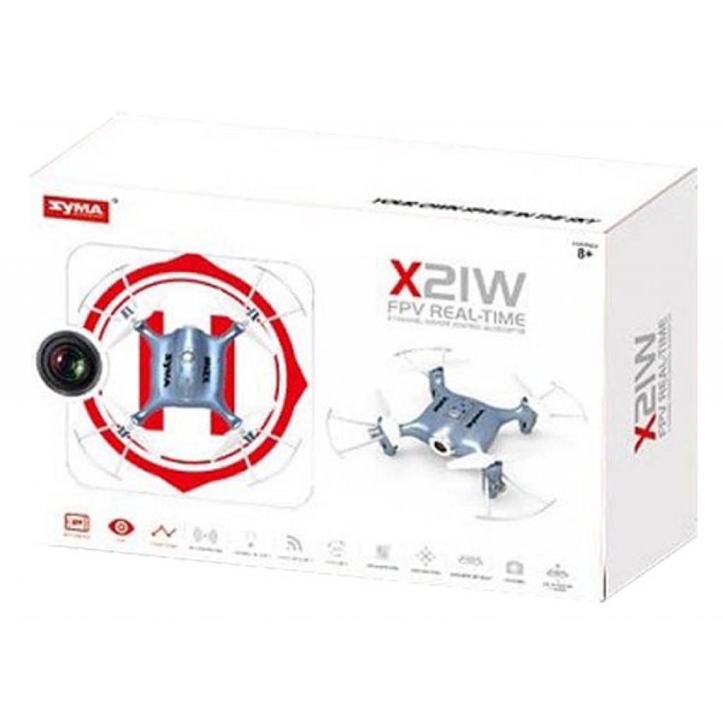 Радіокерована іграшка Syma Квадрокоптер 2,4 Ггц з FPV-камерою 13,5 cм (X21W Gold) - зображення 3