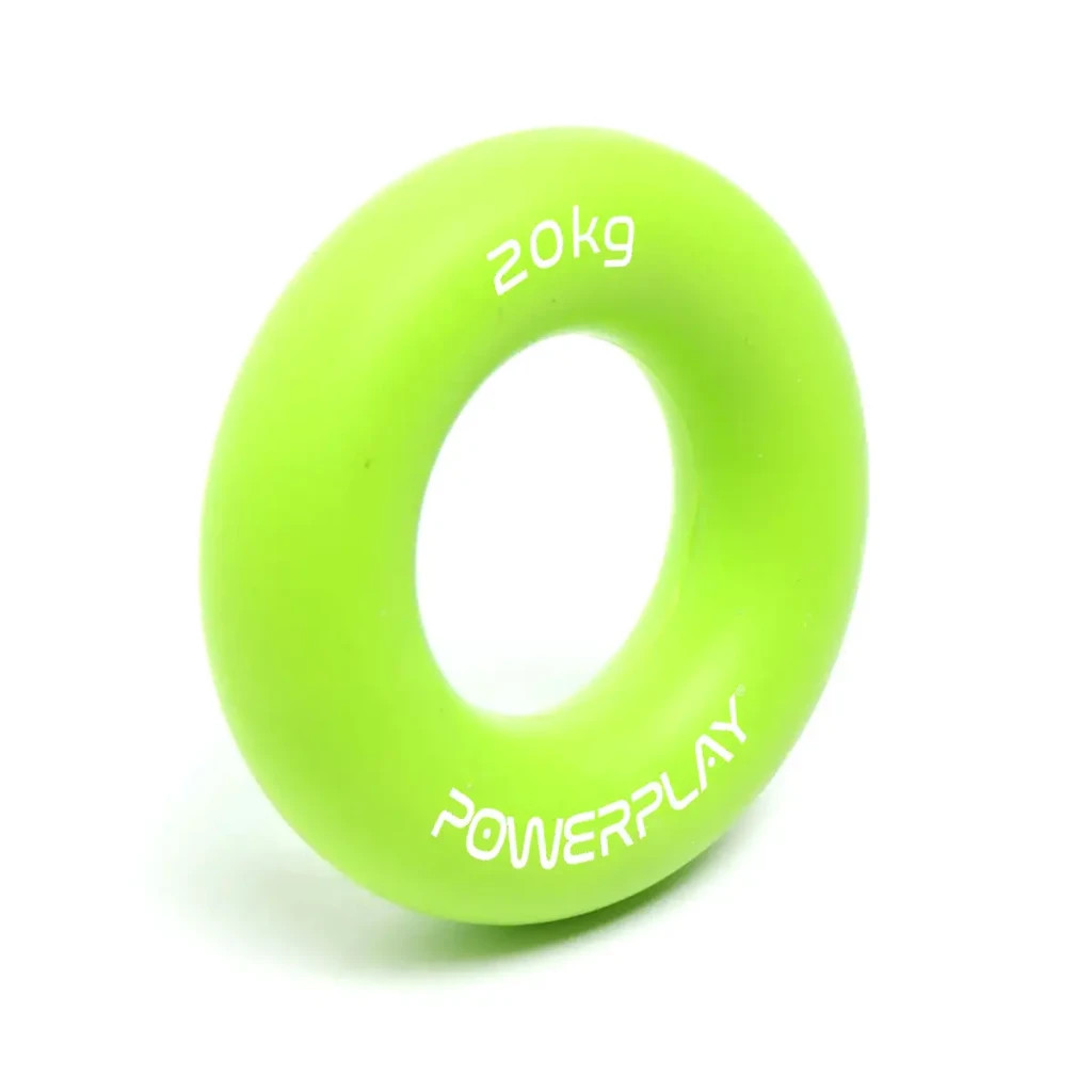Еспандер PowerPlay PP-4324 Hand Grip Ring Medium 20 кг Зелений (PP_4324_20kg) - зображення 2