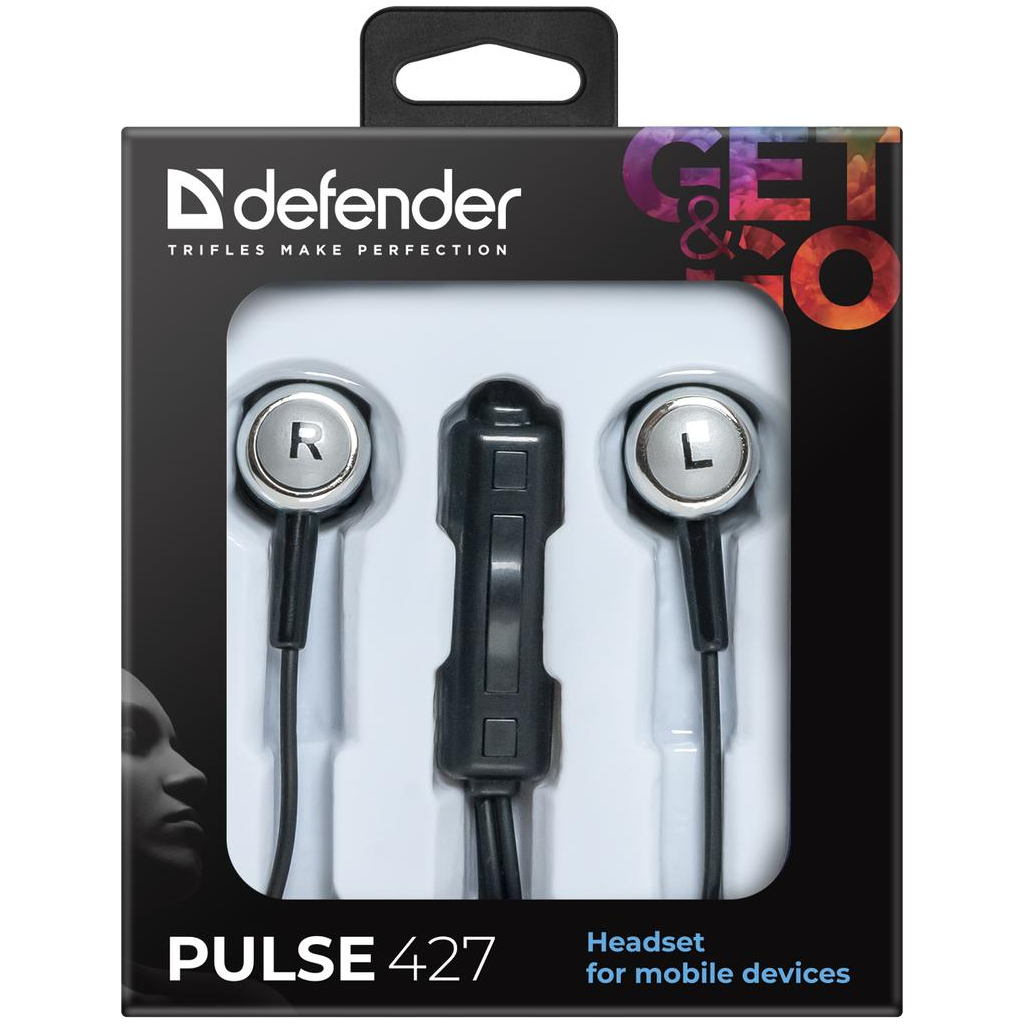 Навушники Defender Pulse 427 Black (63427) - зображення 3