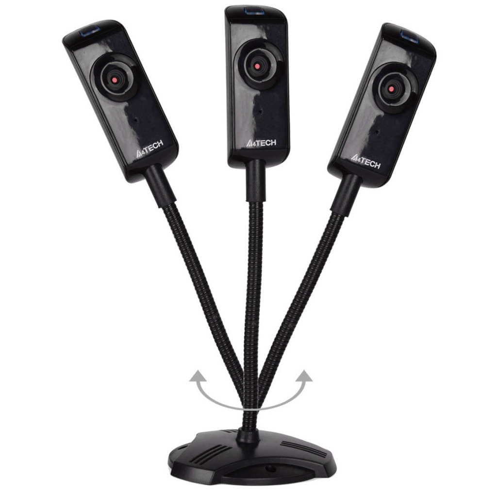 Веб-камера A4Tech PK-810P Black (4711421978163) - изображение 5