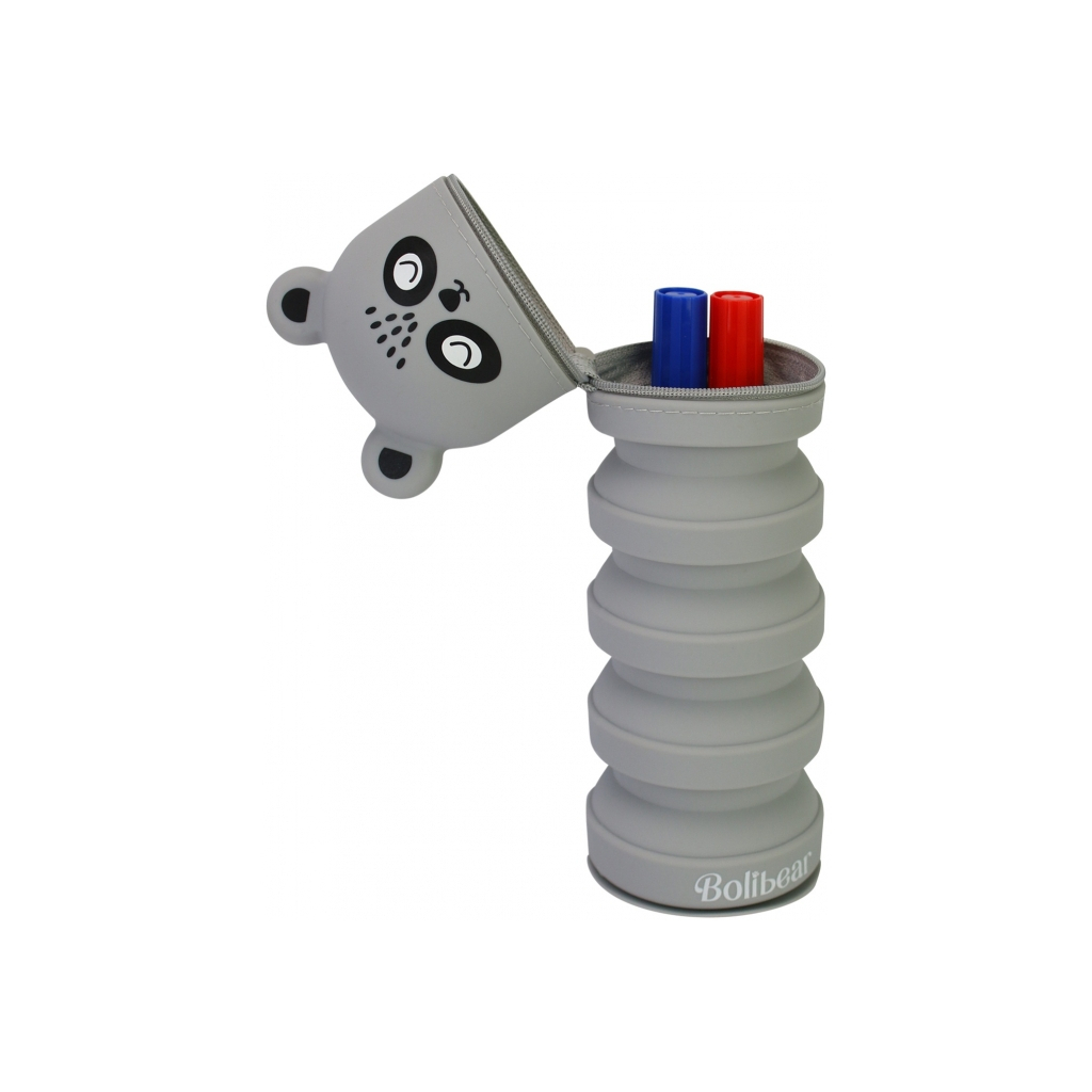 Пенал Maxi Підставка 2 в 1 1 відділення (H-2852-grey) - зображення 3